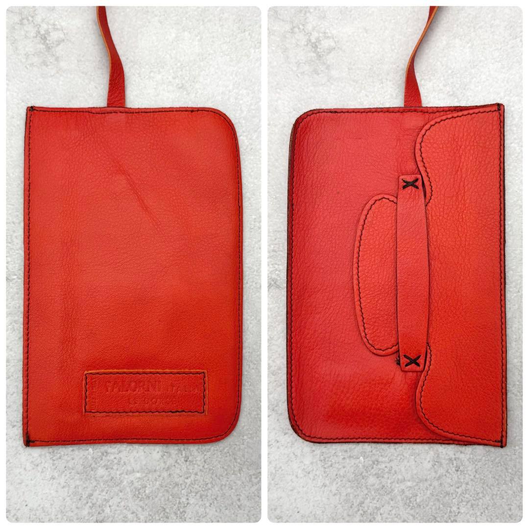 美品 FALORNI イントレチャート トートバッグ A4サイズ◎ ポーチ付き