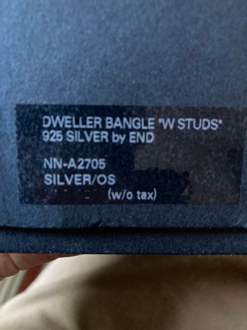 Nonnative×End Dweller Studs Bangle