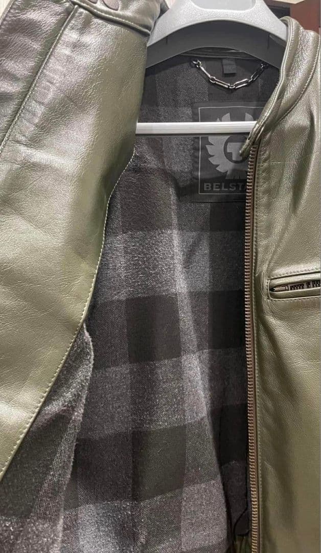 ベルスタッフスタナードレザージャケットベッカム. belstaff