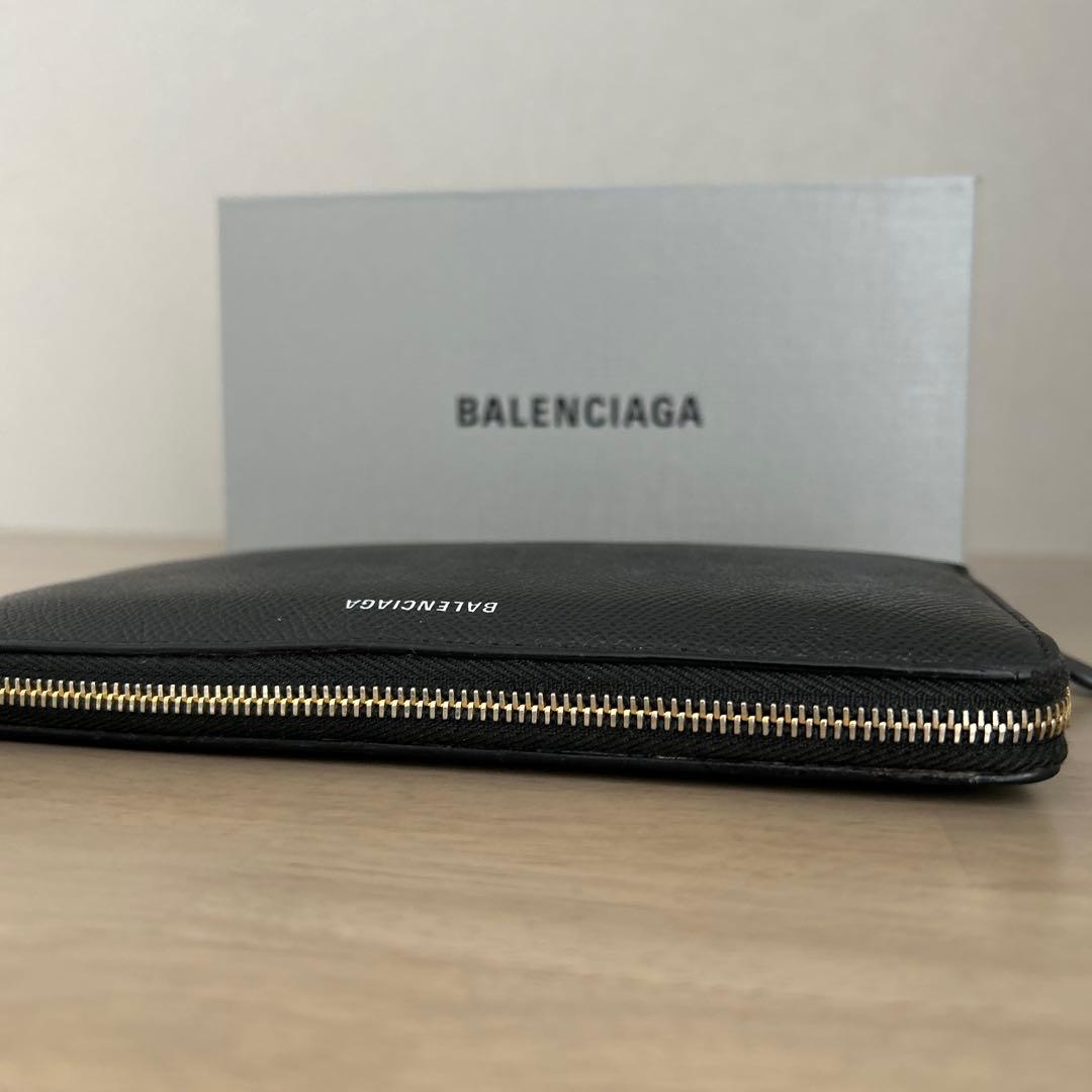 BALENCIAGA 黒　長財布