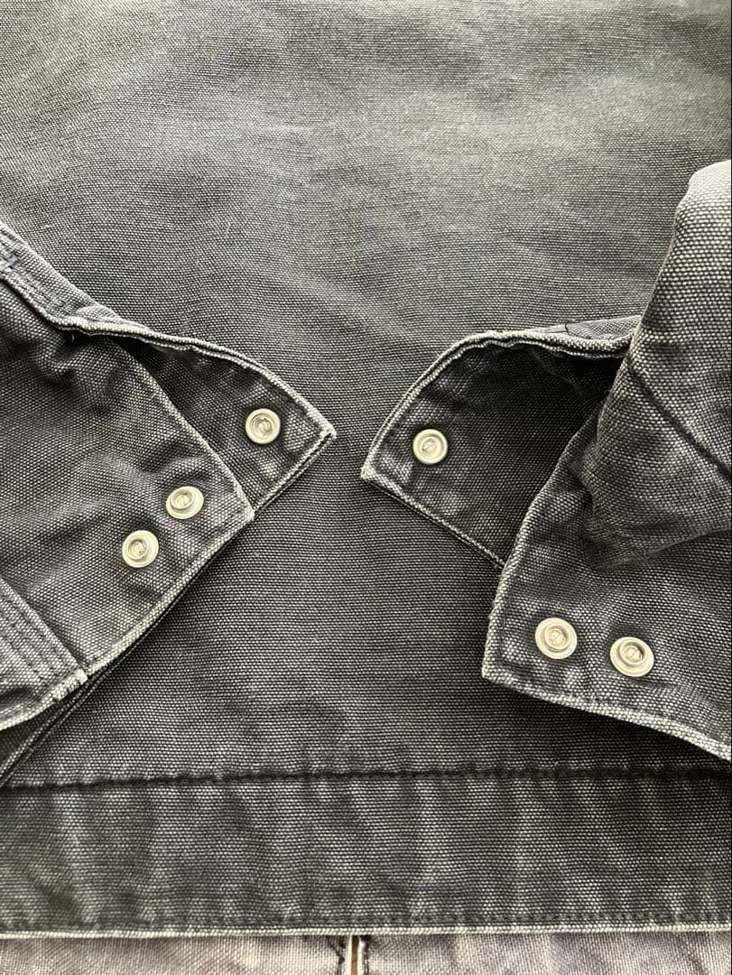 ✔️JB105 Carhartt 【M/40】 BLK デトロイトジャケット 黒