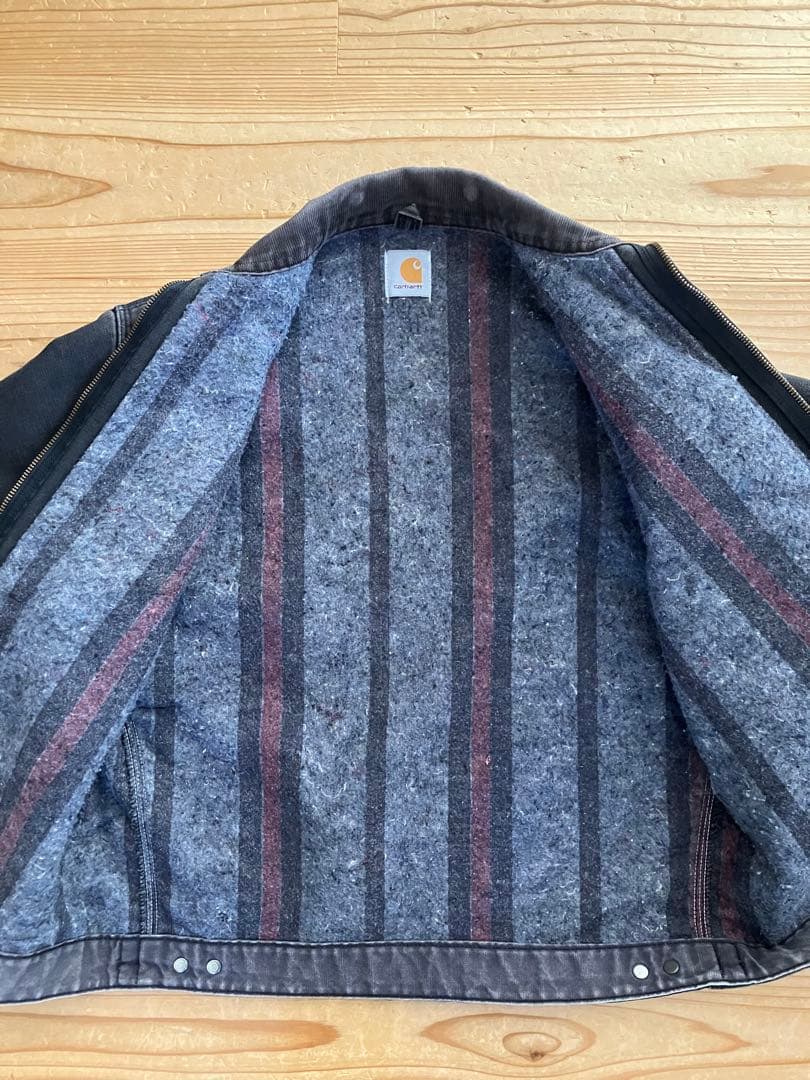 ✔️JB105 Carhartt 【M/40】 BLK デトロイトジャケット 黒