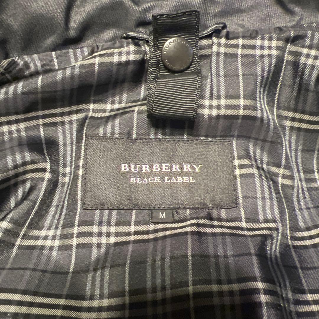 BURBERRY BLACK LABEL フード付きトレンチコート M
