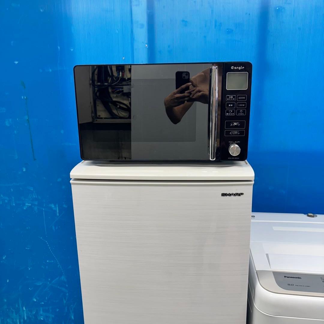 694 冷蔵庫　洗濯機　フラットレンジ　セット　小型　一人暮らし　送料設置無料