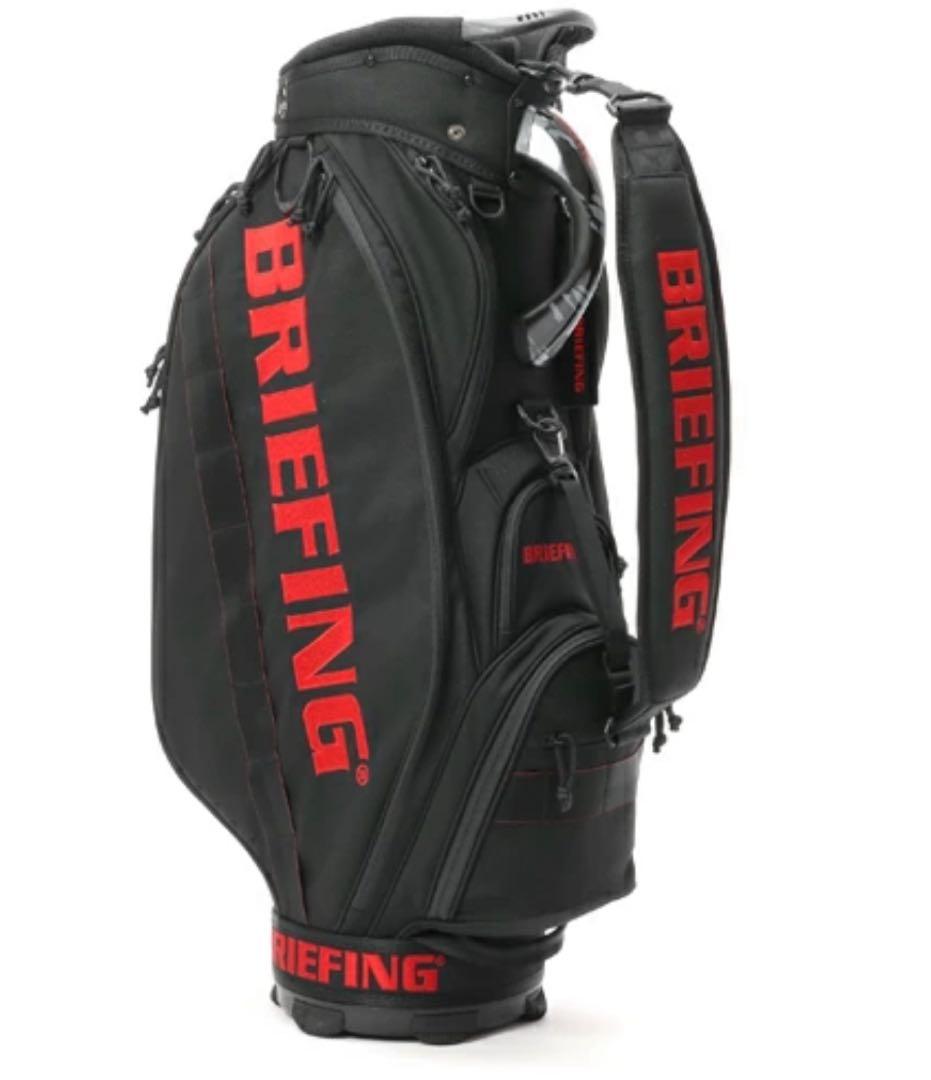 (美品・レア) ブリーフィング ゴルフ キャディバッグ CR-3, 9.5型