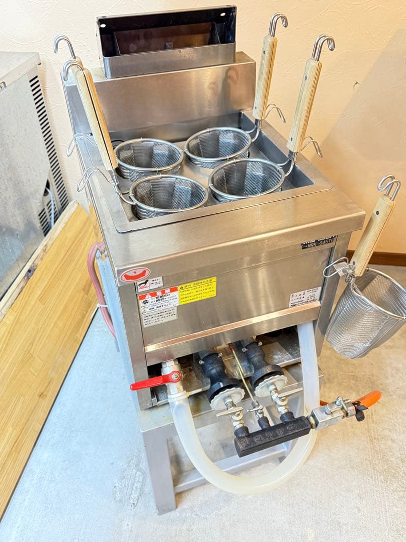 Maruzen MRK-045TB 電気卓上ゆで麺機 LPガス 2018年製