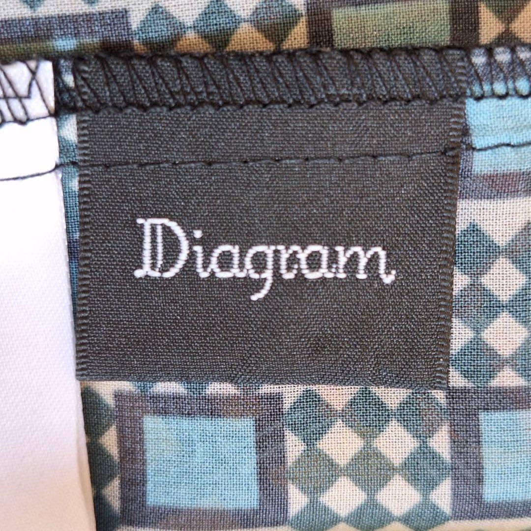 未使用タグ付✨ダイアグラム 23AWマルチストライププリーツワンピース