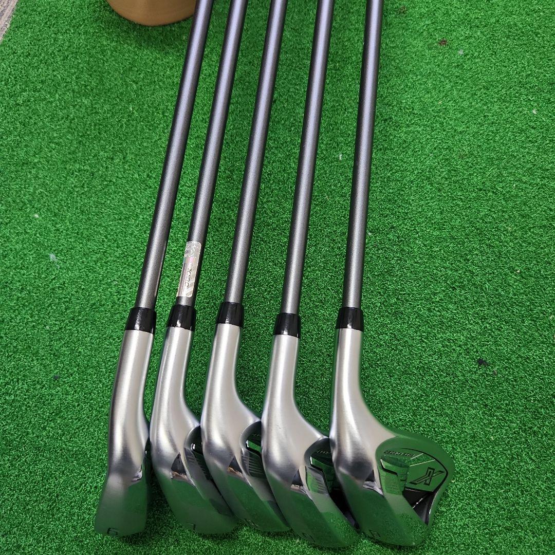 ゼクシオエクス2024、6～P、5本SRシャフト