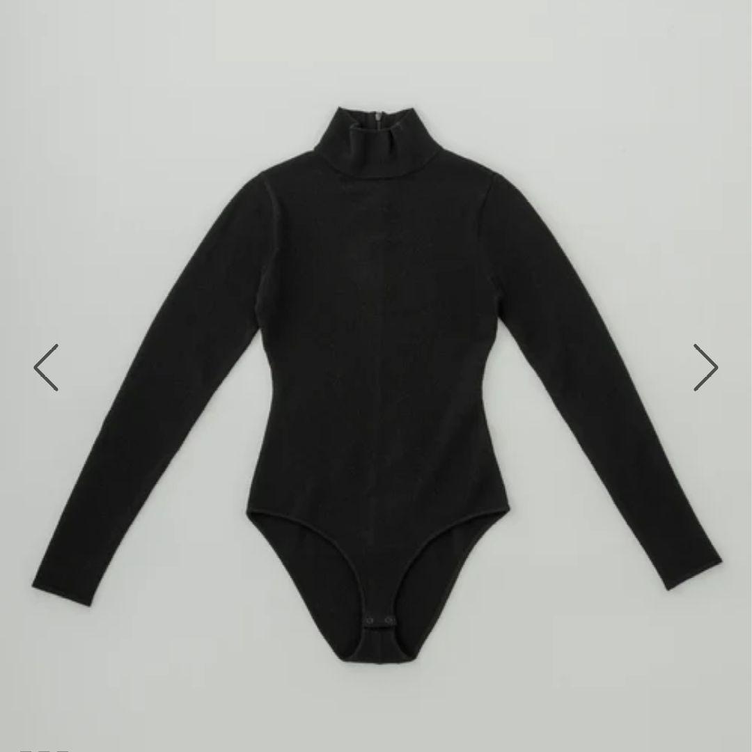 下着・アンダーウェア Classic wool cashmere turtle bodysuit