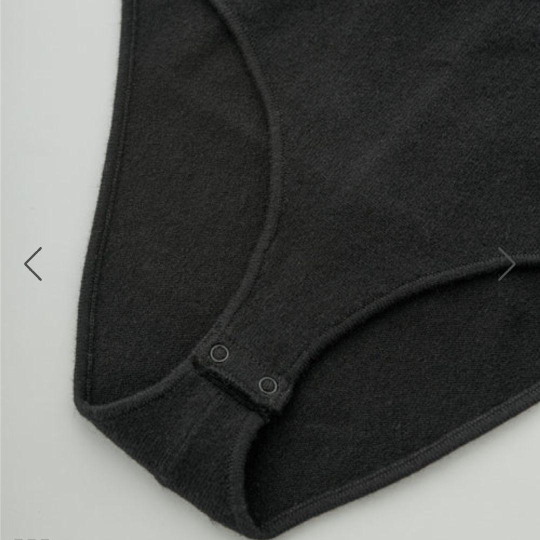 下着・アンダーウェア Classic wool cashmere turtle bodysuit