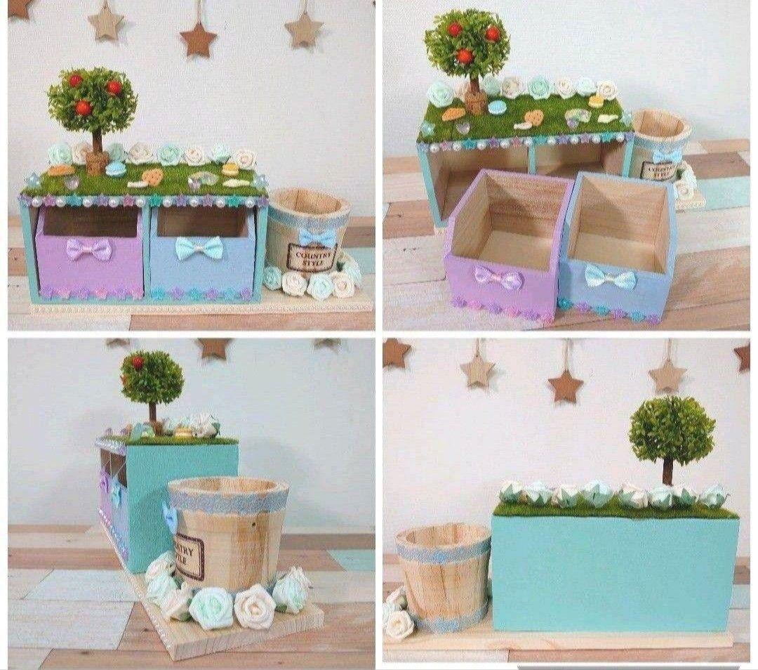 小物入れ ペン立て オーダー受付  オブジェ ♪ ウェルカム