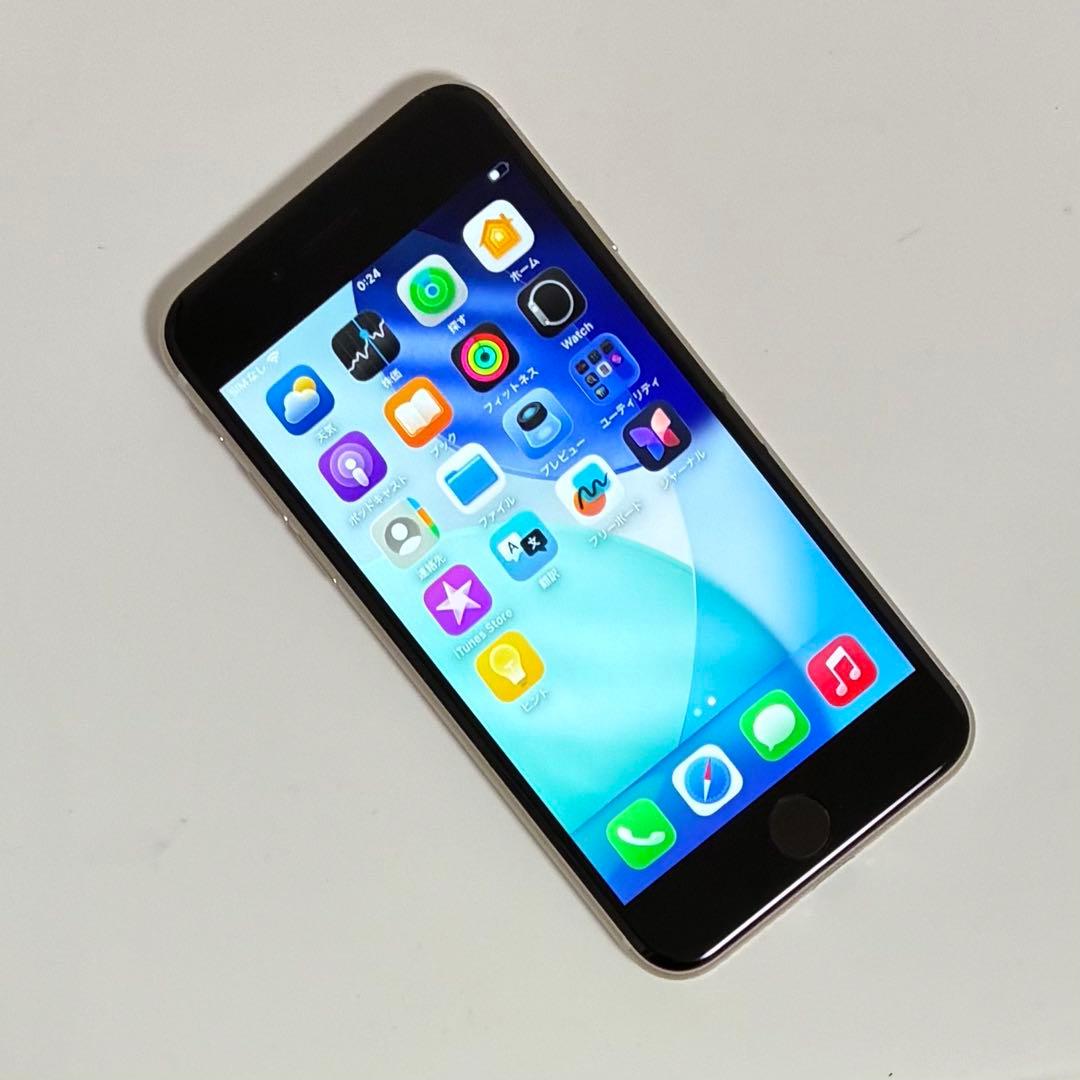 M22美品【電池新品100％表示】iPhone SE3 128GB スターライト