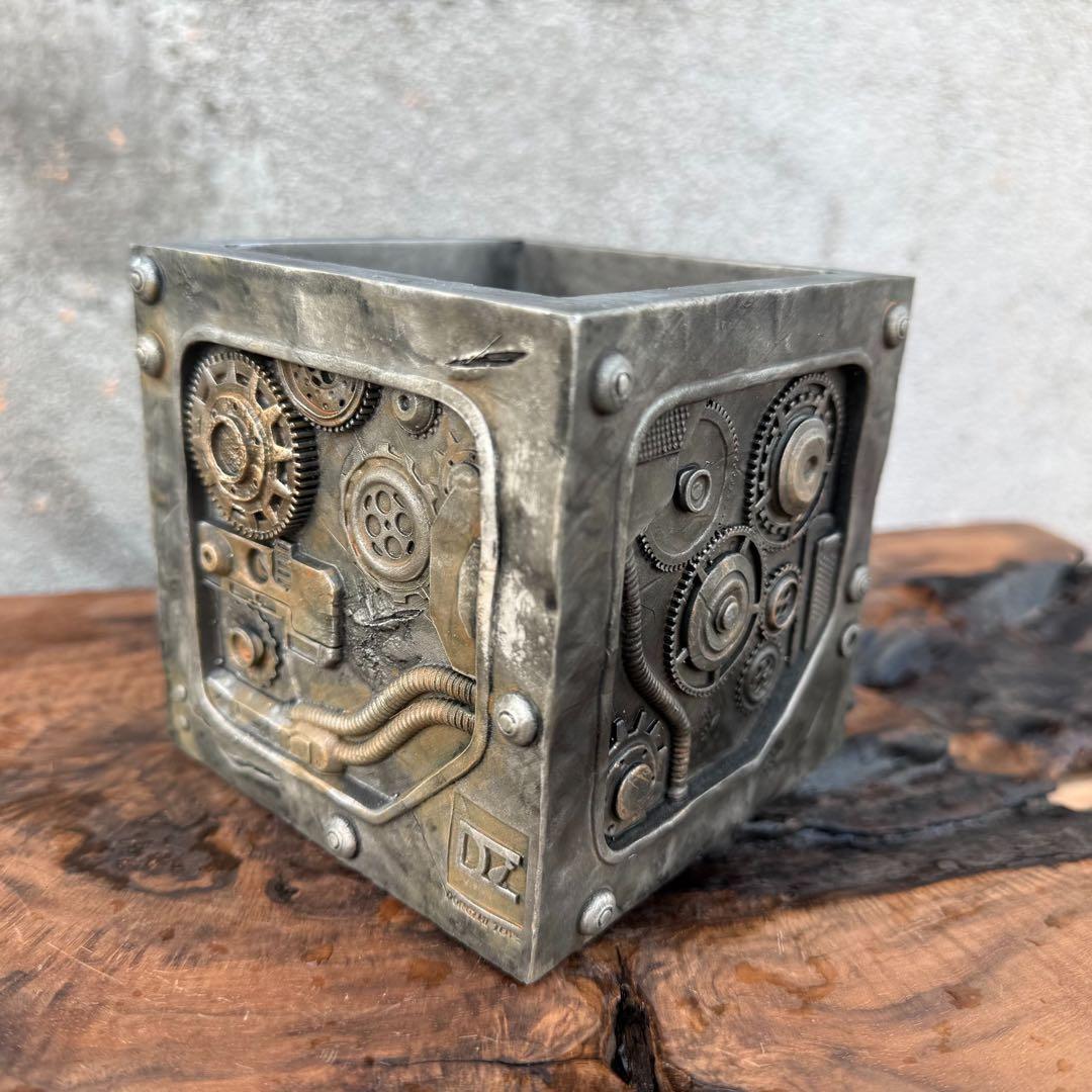 手作植木鉢 グラデーション树脂鉢 塊根植物 グラキリス パキプス アガベ)