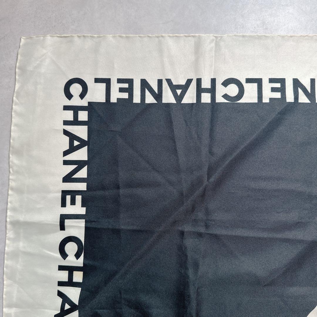 CHANEL シャネル スカーフ シルク 宝石柄 ジュエリー