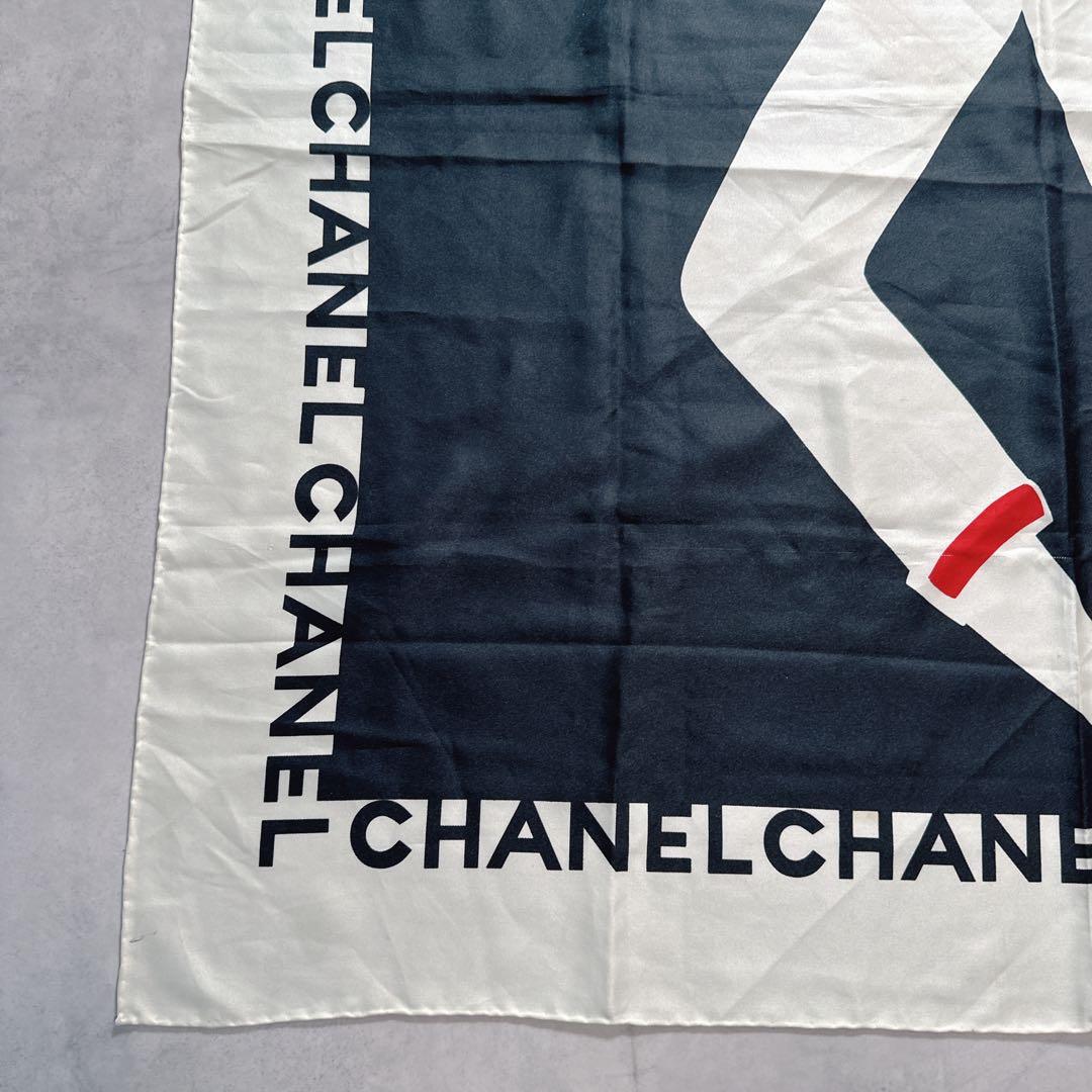 CHANEL シャネル スカーフ シルク 宝石柄 ジュエリー