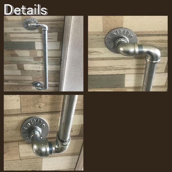 ドアハンドル　インダストリアル　おしゃれ　両面用