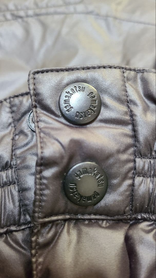 Gamakatsu ブラック ダウンジャケット・パンツセット