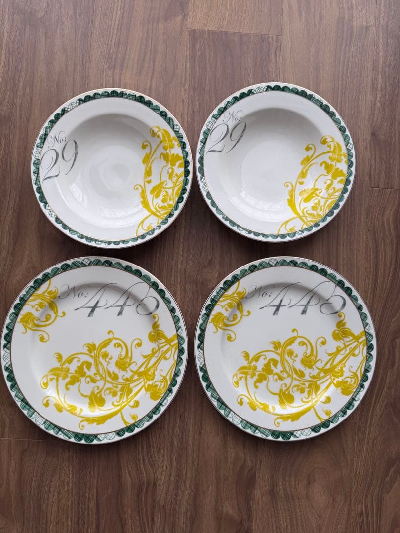 Anthropologie アンソロポロジー　アンティーク　食器　皿　カレー皿