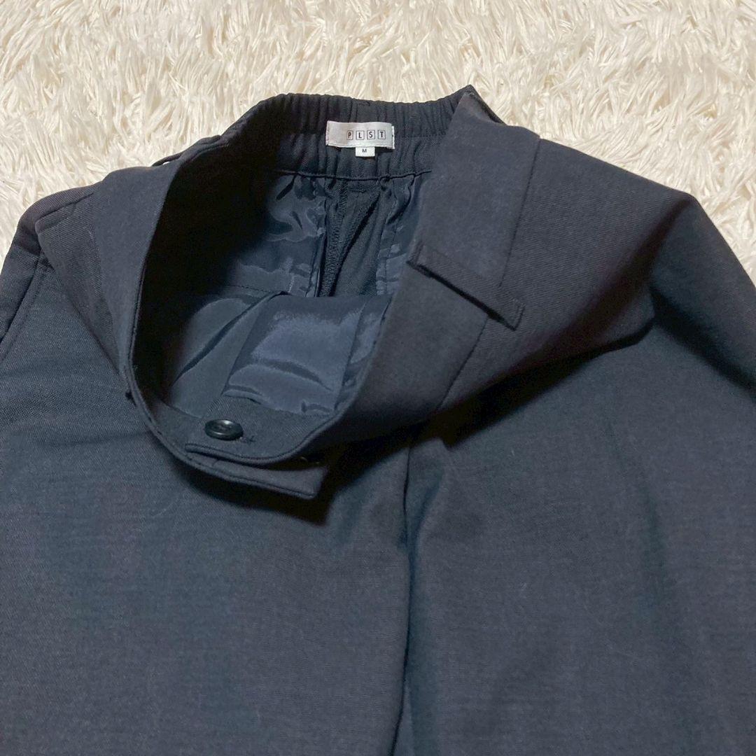 【未使用級♡2.9万相当】プラステ　リネンブレンドカラーレス　パンツスーツ　M