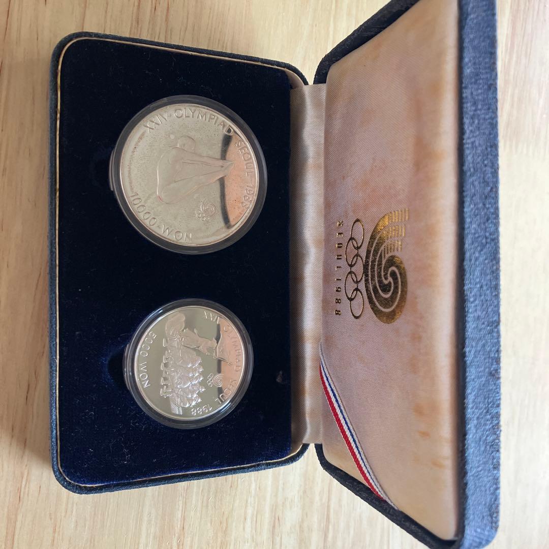 1988年ソウルオリンピック記念2枚セット