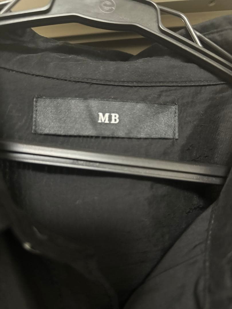 MB STANDARD シルキードレープシャツ　サイズS