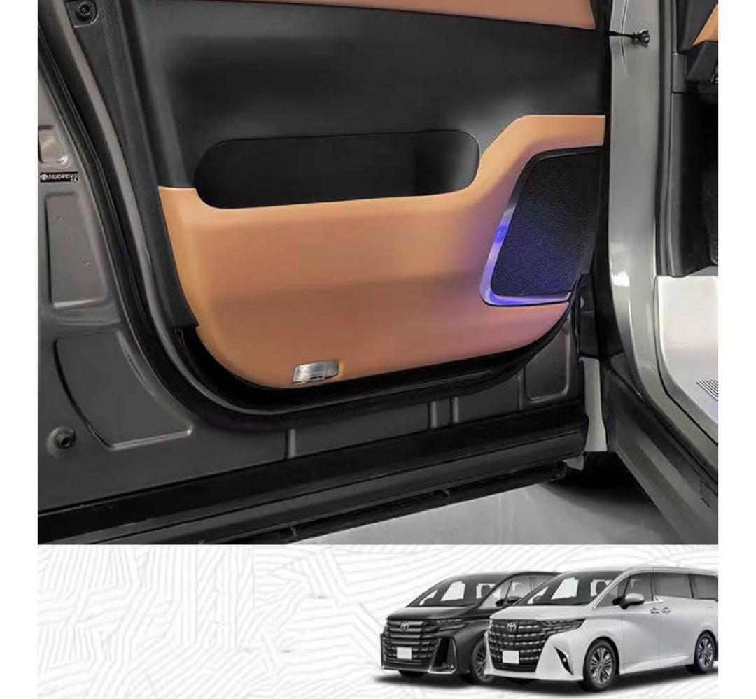 40ヴェルファイア フロントドアキックガード新品