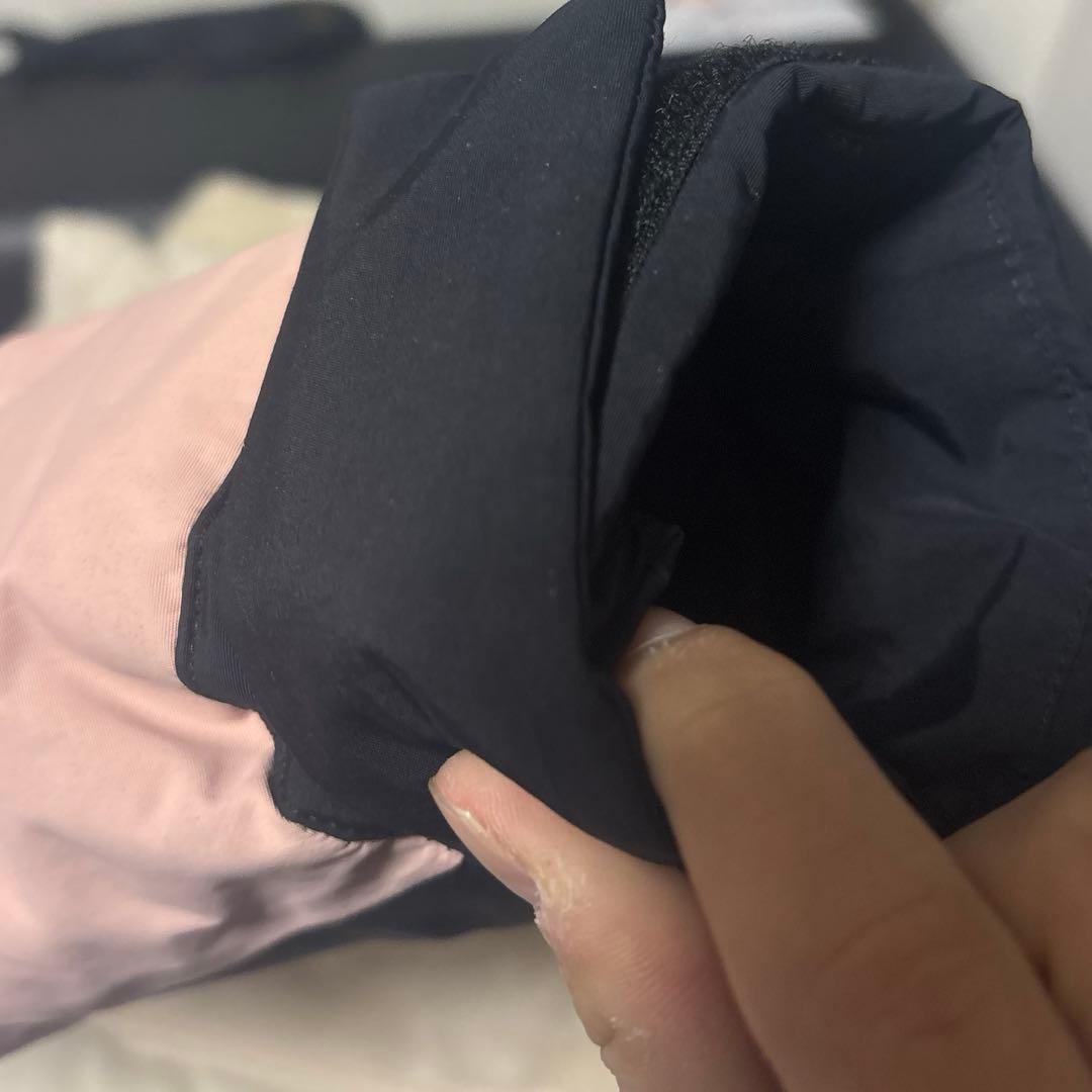 THE NORTH FACE フード付きマウンテンダウン 入手困難のピンク色