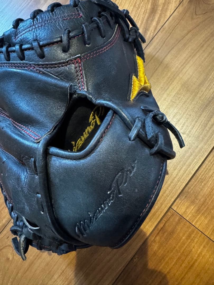 ミズノプロ 硬式ミット 炭谷モデル 最上位 クラフトマンシップ