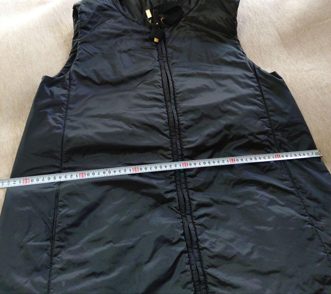 マックスマーラ The Cube ダウンベスト 、ジレ　ロング ブラック M