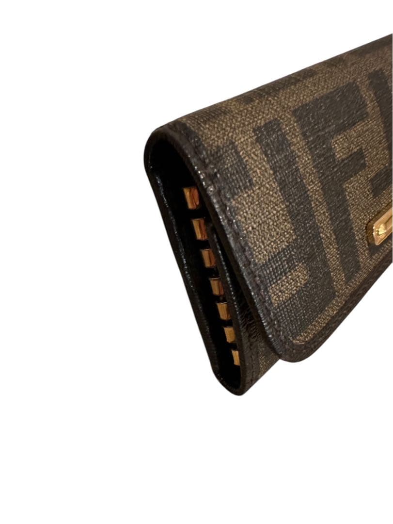 『美品』FENDI ブラックキャンバスキーケース箱付き