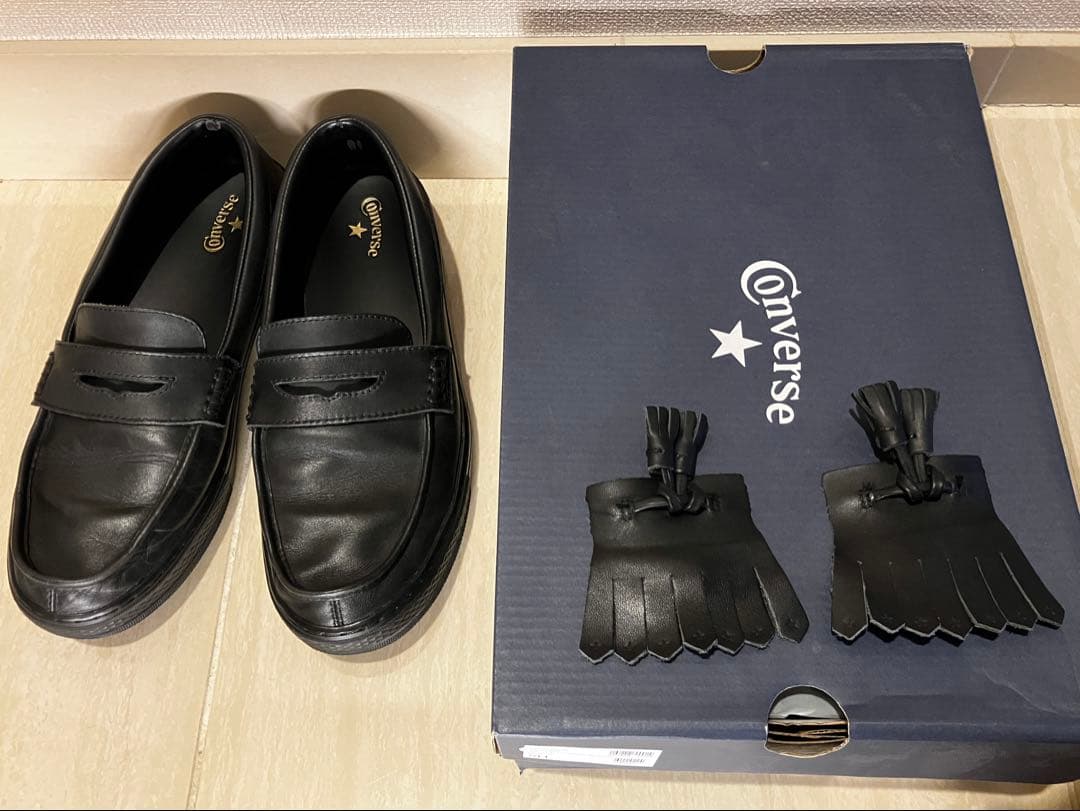 コンバース オールスター クップ ローファー タッセル スニーカー