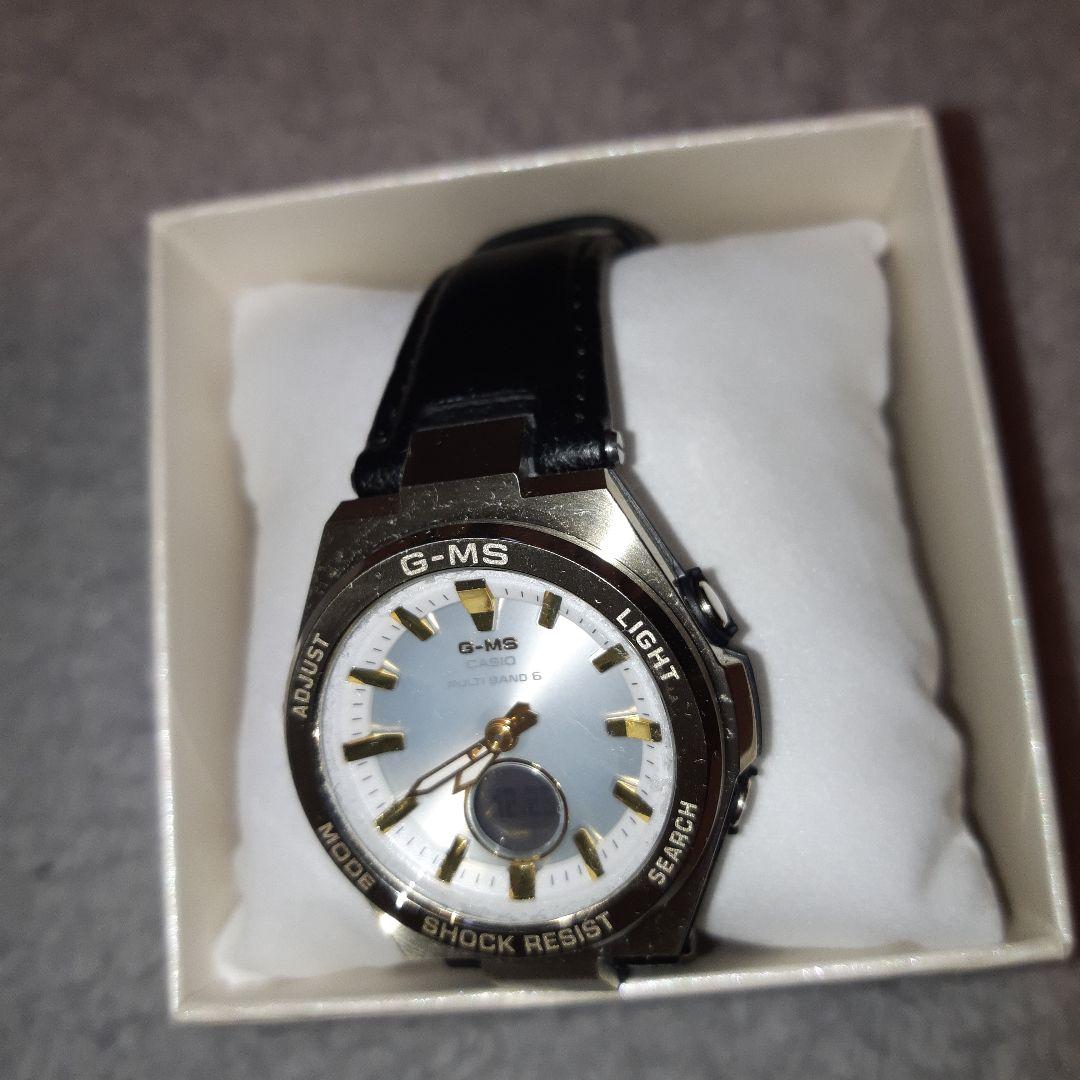 【美品】CASIO G-MS MSG-W200RL-1AJF 電波ソーラー