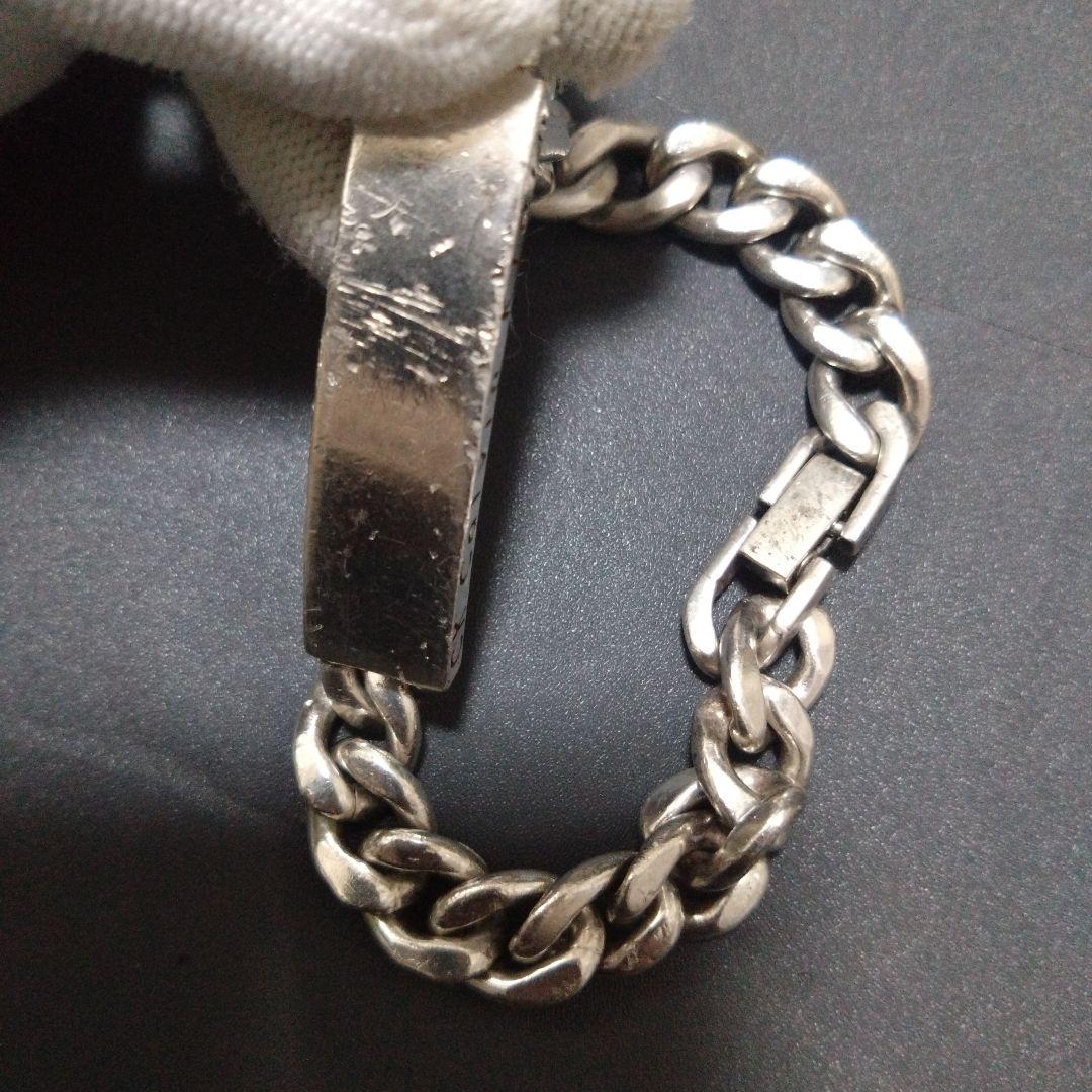  　プレートチェーン　925Sブレスレット