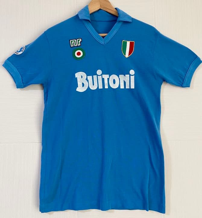 黄金期!　マラドーナ　ナポリ　ブイトーニ　ユニフォーム 87/88SSC