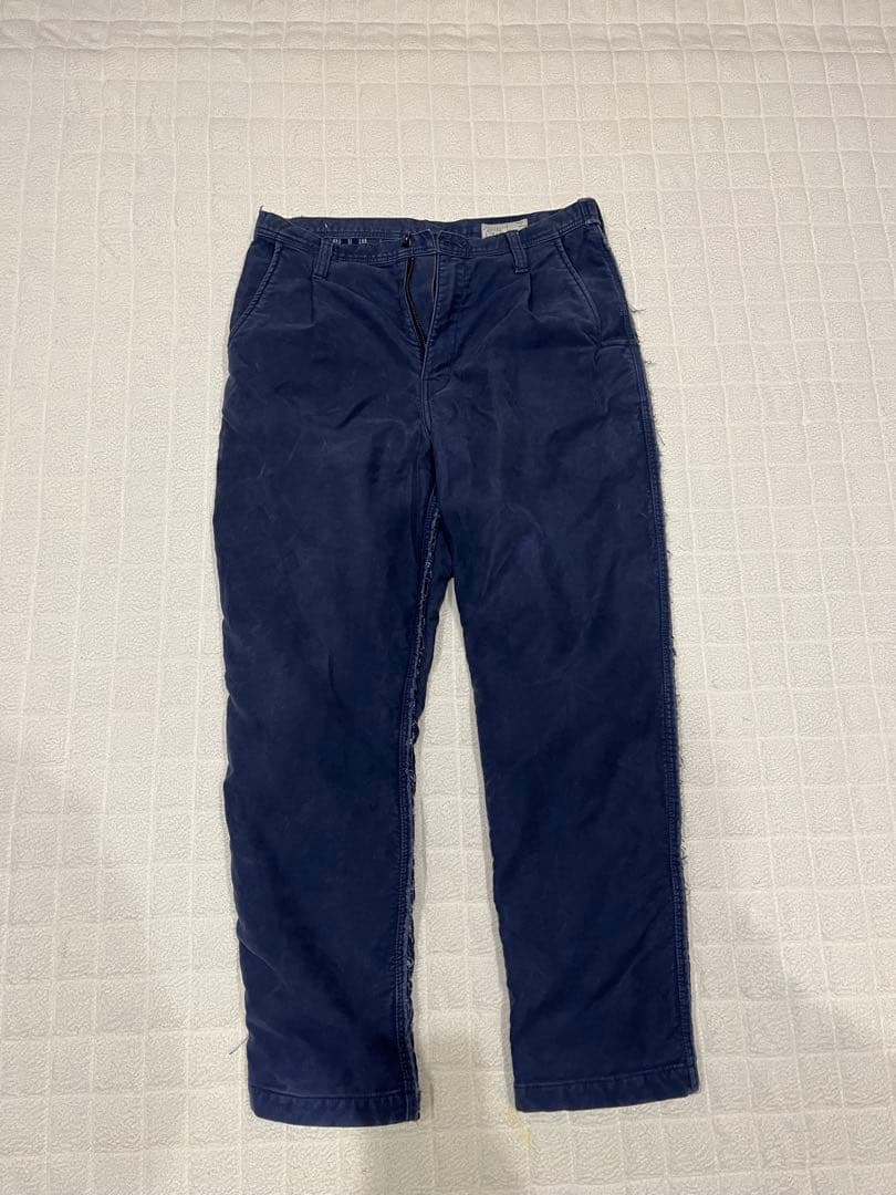 Porterclassic ポータークラシック モールスキン パンツ