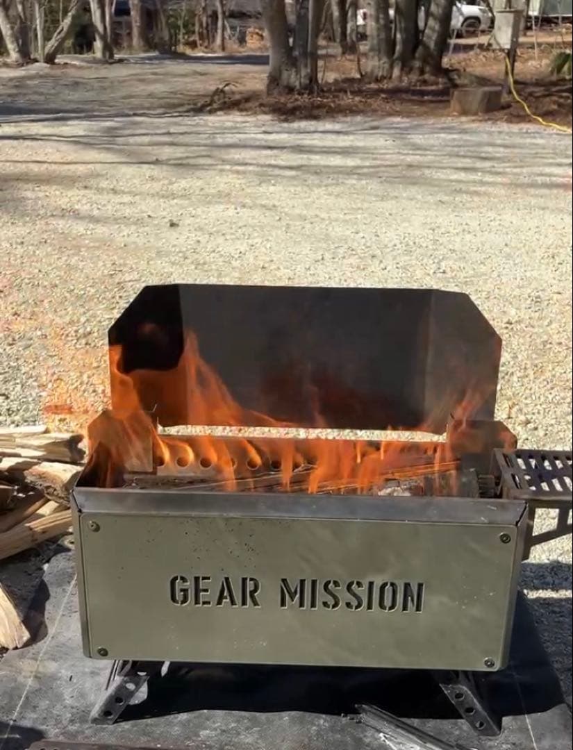 トヨトミGEAR MISSION 二次燃焼焚火台BF-GM1 オプション3個付