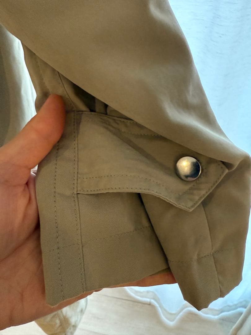 todayful Soutiencollar Trench Coat オリーブ