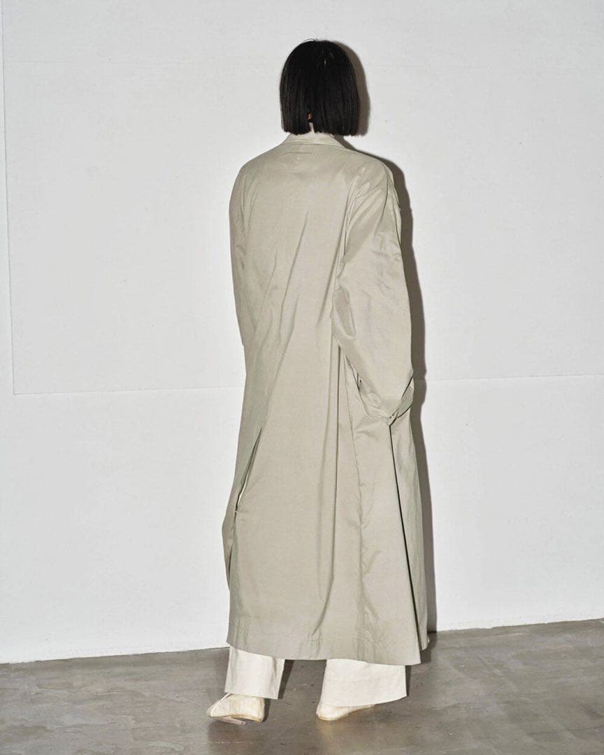 todayful Soutiencollar Trench Coat オリーブ