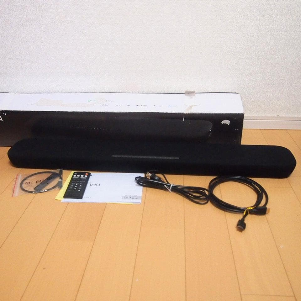 YAMAHA ヤマハ YAS-109 サウンドバー 2019年