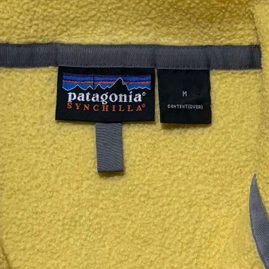 初期 80s Patagonia パタゴニア イエロー シンチラ スナップT