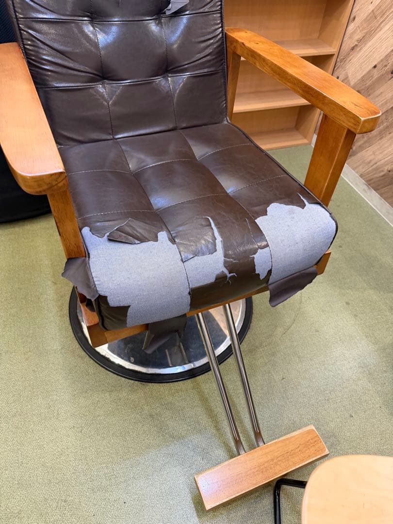 美容室椅子　サロンチェア　2脚セット