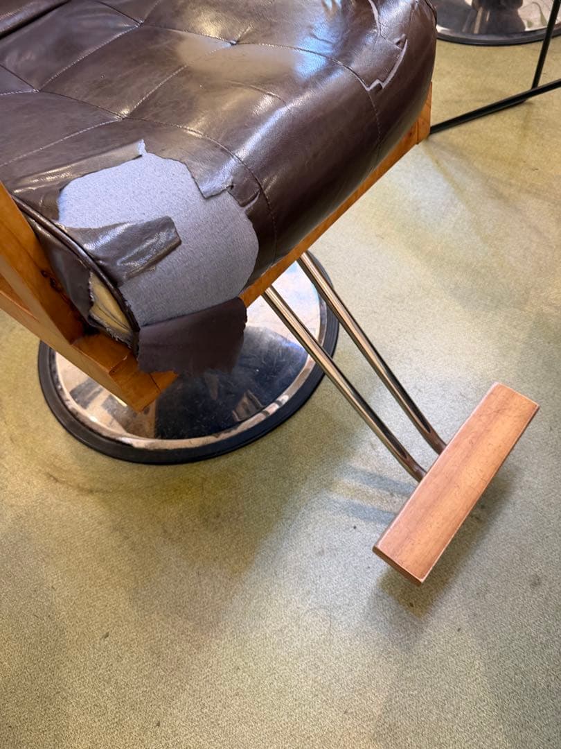 美容室椅子　サロンチェア　2脚セット