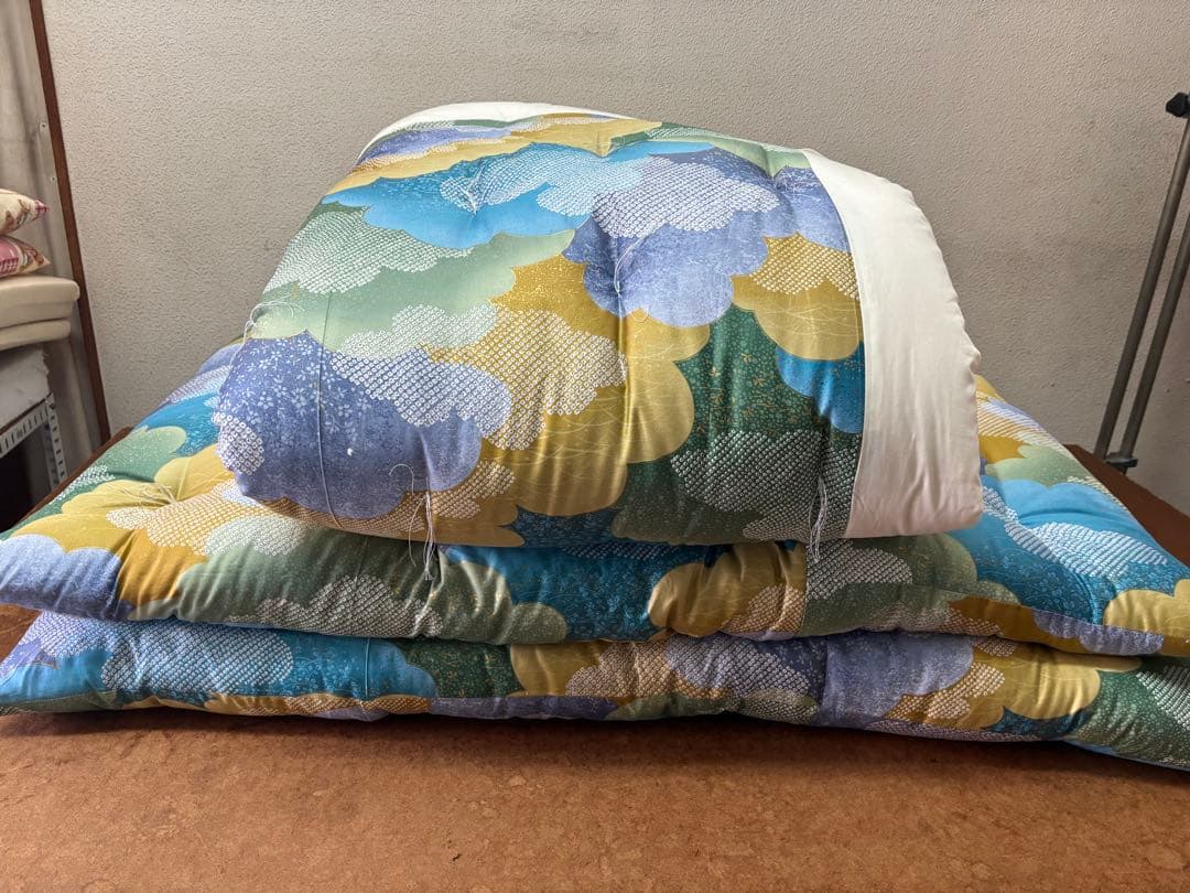 シングル掛け布団敷布団セット　日本製　和布団