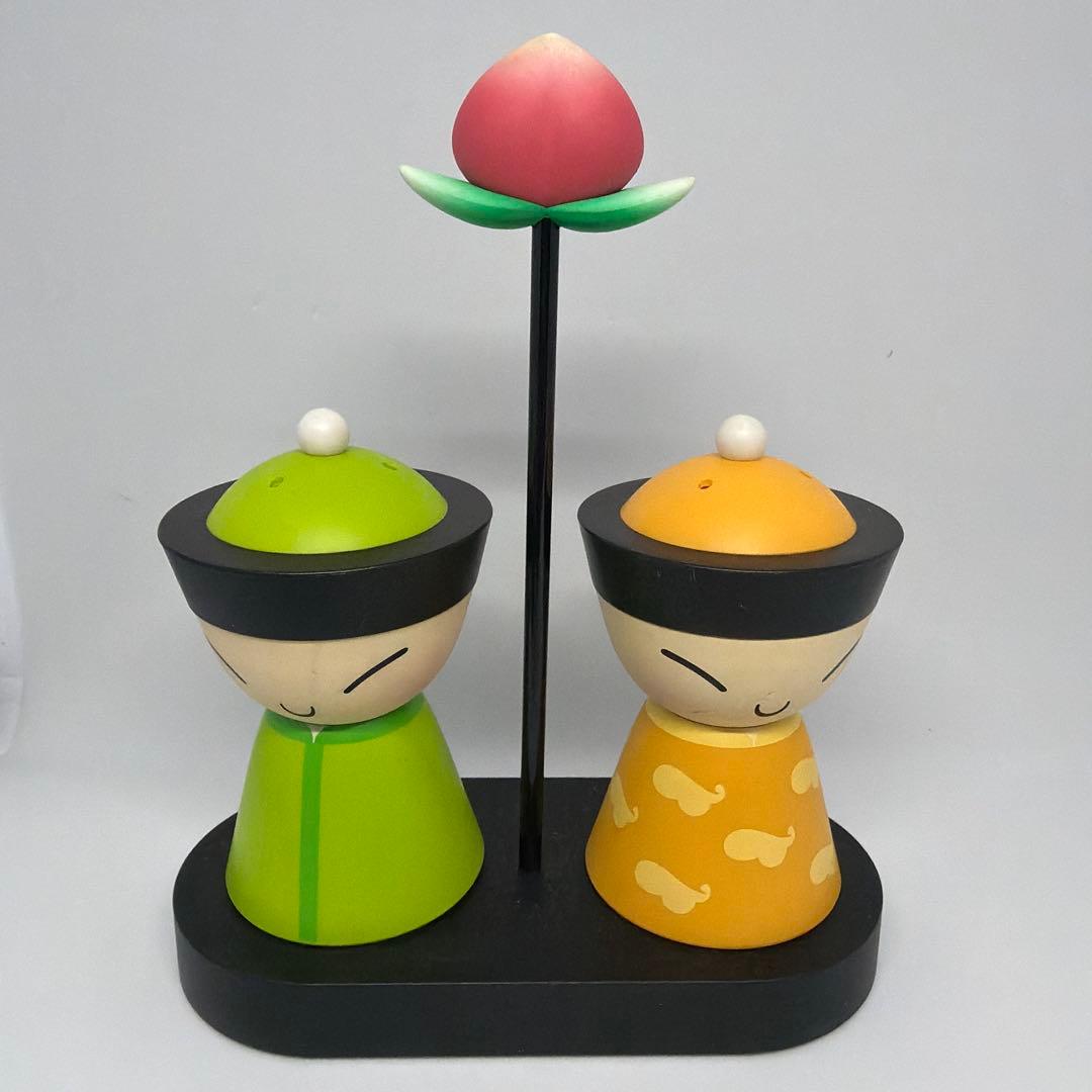 ALESSI アレッシィ　Mr.Mrs.Chin ソルト&ペッパーセット　レア
