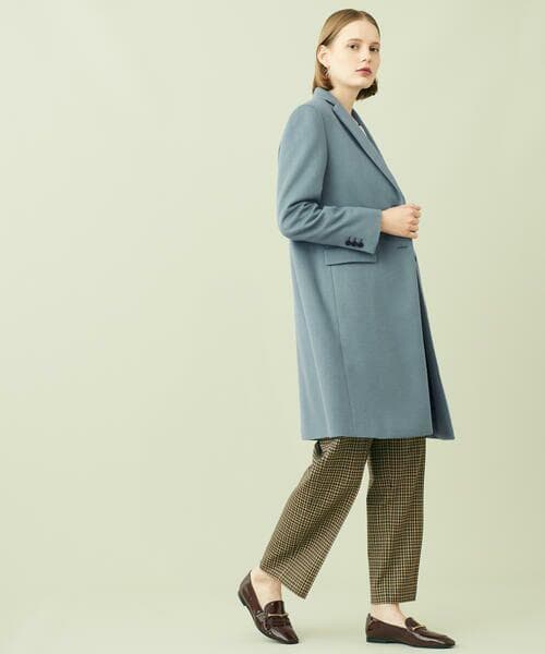 タグ付き未使用 トゥモローランドコレ ウールカシミヤチェスターコート大きいサイズ