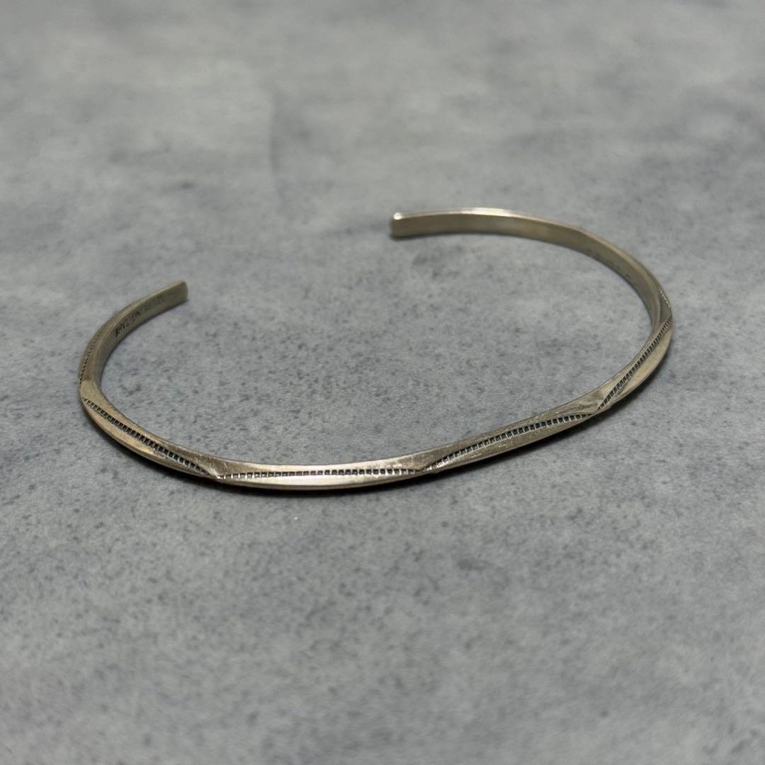 sterling tahe スターリングタホ バングル インディアンジュエリー