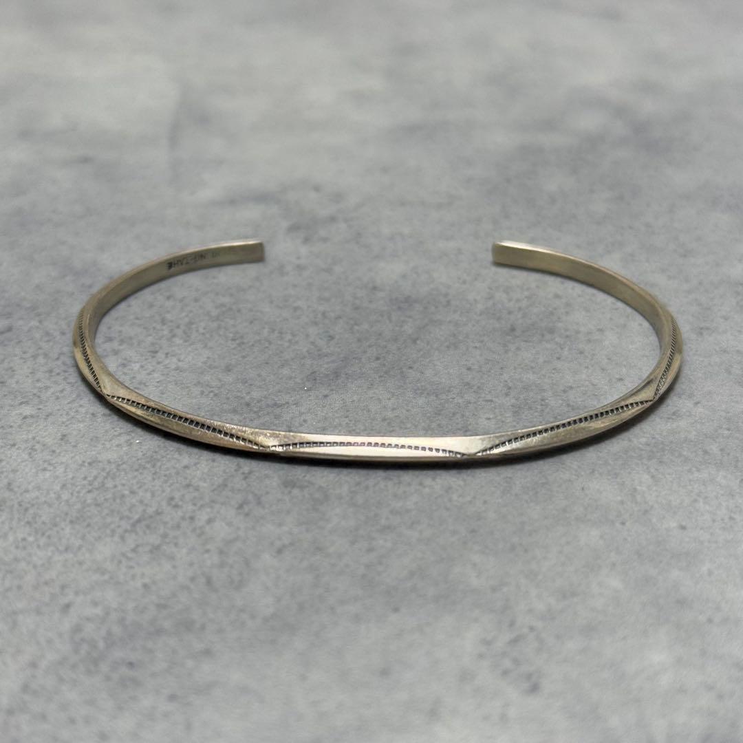 sterling tahe スターリングタホ バングル インディアンジュエリー