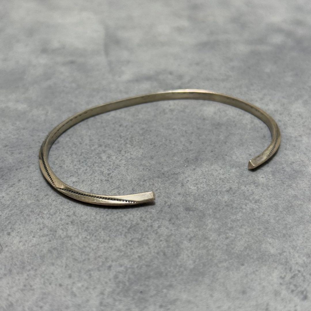 sterling tahe スターリングタホ バングル インディアンジュエリー