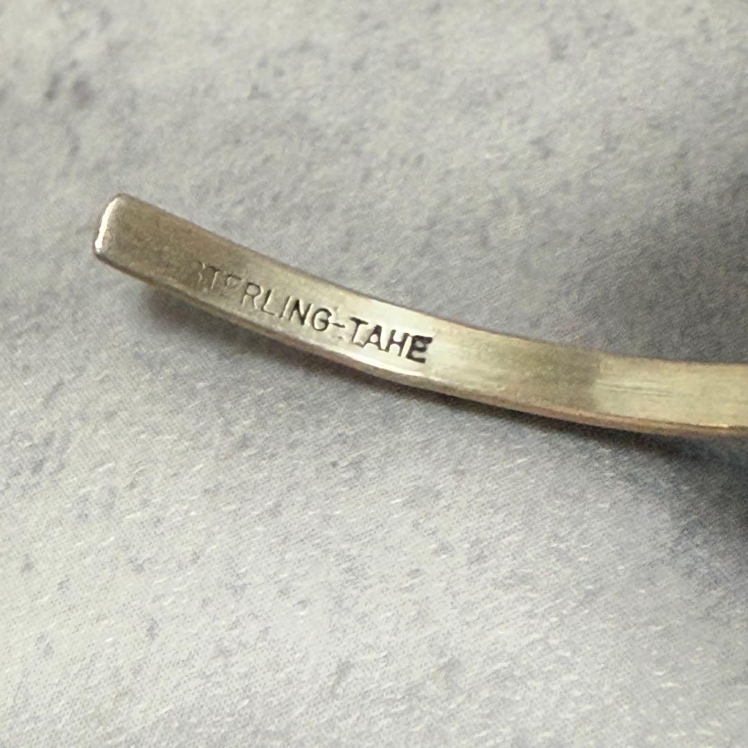 sterling tahe スターリングタホ バングル インディアンジュエリー
