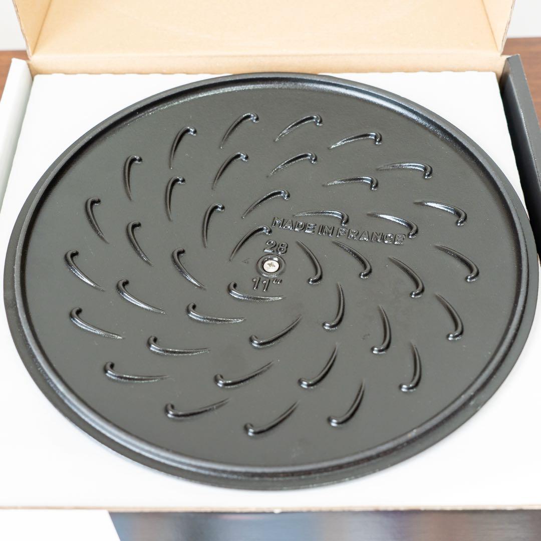 鍋 ストウブ 28cm 3.7L Chistera CSTR-28 グレー